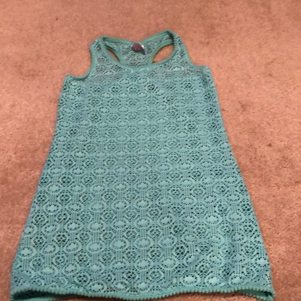 Girls pool cover up